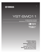 Yamaha YST-SW011 Bedienungsanleitung