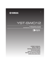 Yamaha YST-SW012BL Bedienungsanleitung