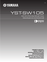 Yamaha YST-SW105 Bedienungsanleitung