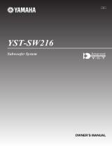 Yamaha YST-SW216 Bedienungsanleitung