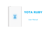 Yota Devices Ruby Benutzerhandbuch
