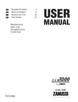Zanussi TCES7000 Benutzerhandbuch