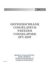 Zanussi ZFU23SF Benutzerhandbuch