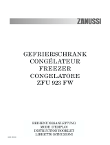 Zanussi ZFU923FW Benutzerhandbuch