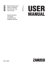 Zanussi ZWT3203 Benutzerhandbuch