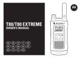 Zebra T80 Extreme Walkie Talkie Bedienungsanleitung