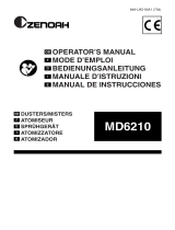 Zenoah MD6210 Benutzerhandbuch