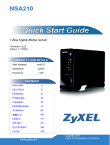 ZyXEL Communications NSA-210 Benutzerhandbuch
