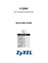 ZyXEL P-320W Benutzerhandbuch