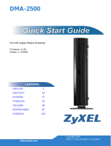ZyXEL DMA-2500 Bedienungsanleitung