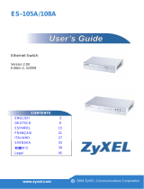 ZyXEL ES-105A Benutzerhandbuch