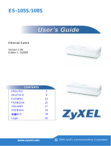 ZyXEL Communications ES-108S Benutzerhandbuch