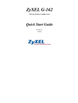 ZyXEL Communications G-162 Benutzerhandbuch