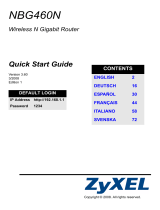 ZyXEL Communications NBG-460N Benutzerhandbuch