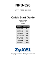 ZyXEL Communications Printer NPS-520 Benutzerhandbuch