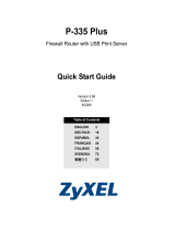 ZyXEL P-335 Plus Benutzerhandbuch
