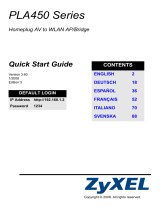 ZyXEL Communications PLA450 v2 Benutzerhandbuch