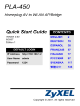ZyXEL Communications PLA450 Series Bedienungsanleitung