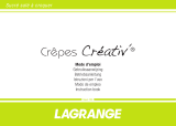 LAGRANGE Crêpes Créativ'® 2 pochoirs Benutzerhandbuch