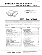 Sharp XG-C50X Benutzerhandbuch