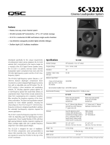 QSC SC-322X Benutzerhandbuch