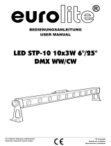 EuroLite LED STP-10 10x3W DMX Benutzerhandbuch