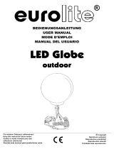 EuroLite LED Globe outdoor Benutzerhandbuch