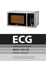 ECG MTD 230 SS Bedienungsanleitung
