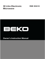 Beko MWB 3010 EX Benutzerhandbuch