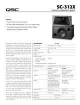 QSC SC-312X Benutzerhandbuch
