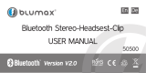 Blumax Bluetooth Stereo-Headset-Clip Benutzerhandbuch