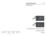 Extron electronics RGB 400 Benutzerhandbuch