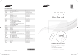 Samsung LE40D578K2S Benutzerhandbuch
