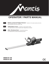 Mantis 8550-01-38 Bedienungsanleitung