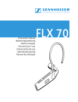 Sennheiser FLX 70 - 01-08 Benutzerhandbuch