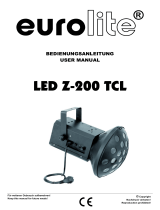 EuroLite LED Z-200 TCL Benutzerhandbuch