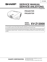 Sharp XV-Z12000 - Vision - DLP Projector Benutzerhandbuch