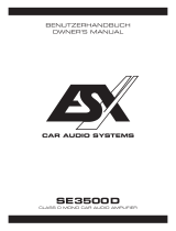 Audio Design SE3500D Bedienungsanleitung