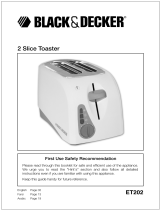 BLACK+DECKER ET202 Benutzerhandbuch