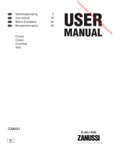 Zanussi ZCM6601 Benutzerhandbuch