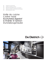 DeDietrich Cooker hood Benutzerhandbuch
