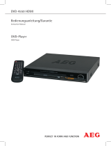 AEG DVD 4550 HDMI Benutzerhandbuch