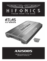 Audio Design Hifonics AXi5005 Bedienungsanleitung