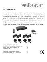 Velleman CCTVPROM16 Bedienungsanleitung