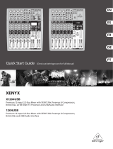 Behringer XENYX X1204USB Benutzerhandbuch