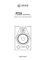 Adam P22A Benutzerhandbuch