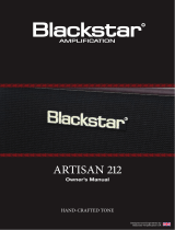 Blackstar ARTISAN 212 Bedienungsanleitung