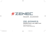 ZENEC ZE-20MP3 Bedienungsanleitung