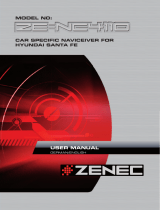 ZENEC ZE-NC4110 - MOUNTING INSTRUCTIONS FOR SANTA FE Benutzerhandbuch