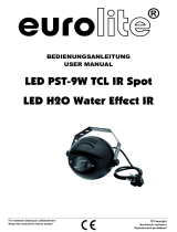 EuroLite LED H2O Water Effect IR Benutzerhandbuch